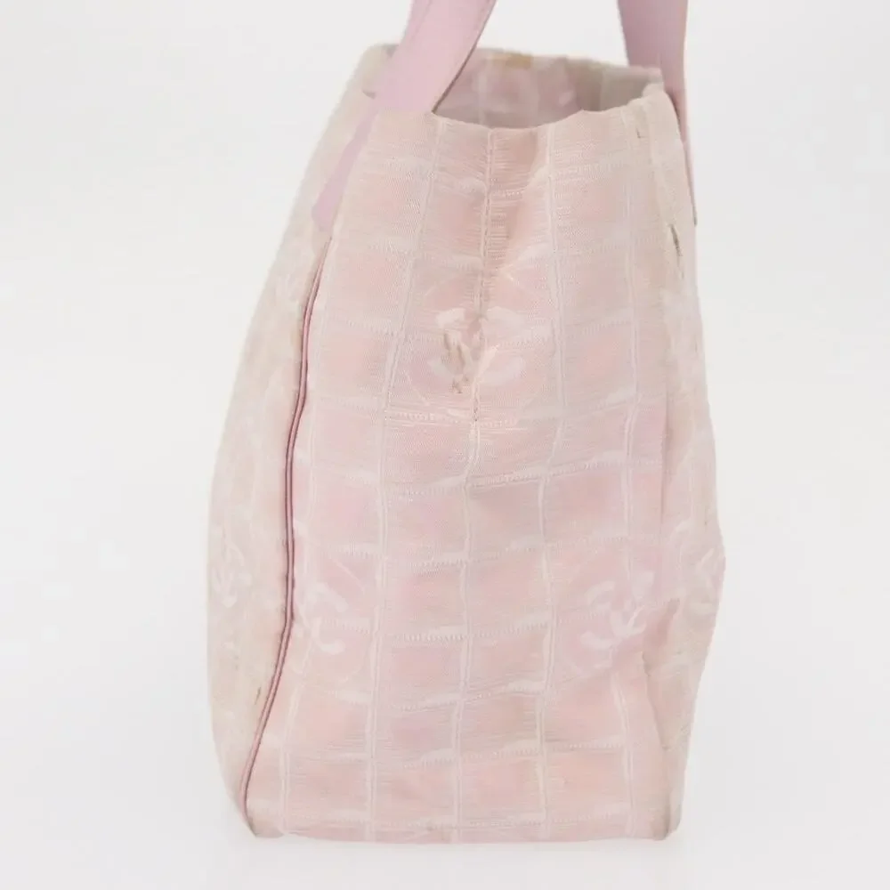 Chanel Nylon New Travel Line Tote Bag Pink
